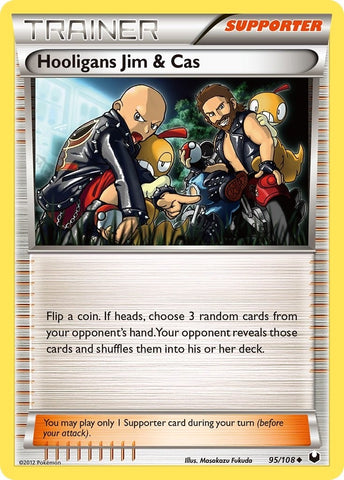 Image for Hooligans Jim & Cas (95/108) - Pokemon