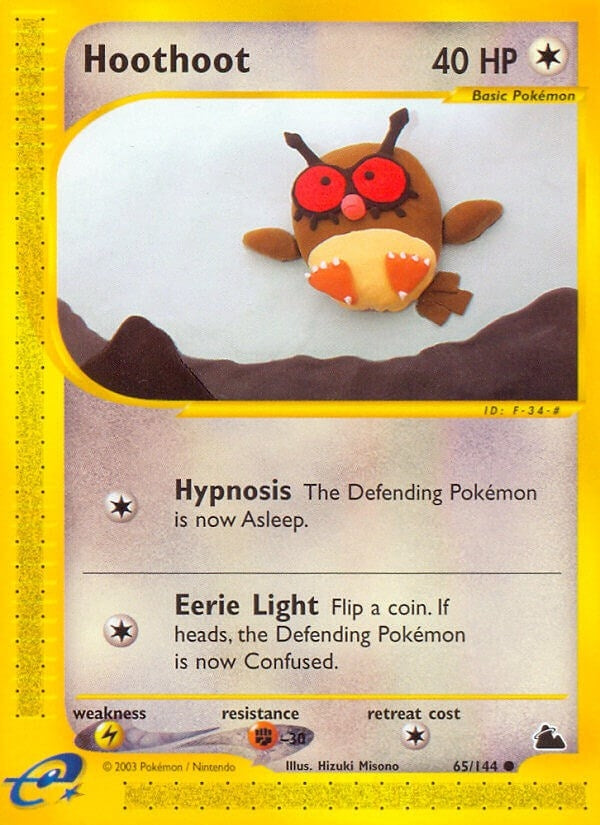 Hoothoot (065/144) (Skyridge) Pokemon