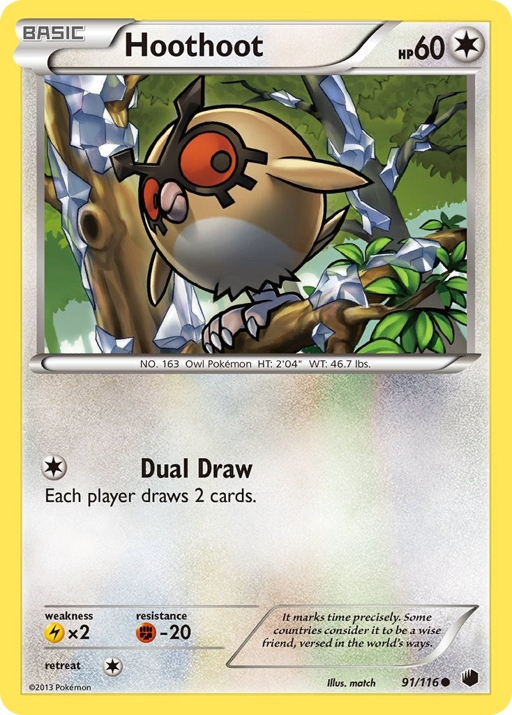 Image for Hoothoot (91/116) (Plasma Freeze) (PLF) - Pokemon