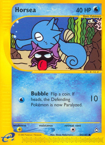 Image for Horsea (84) (084/147) - Pokemon