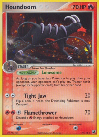 Houndoom (7/115) (Unseen Forces) Pokemon