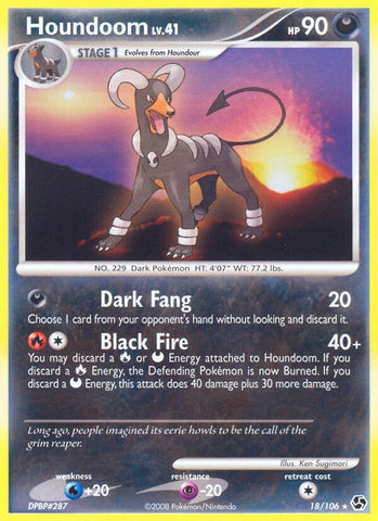 Image for Houndoom (18/106) (Great Encounters) - Pokemon