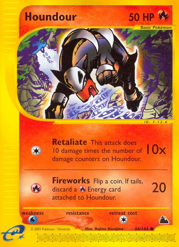 Houndour (066/144) (Skyridge) Pokemon