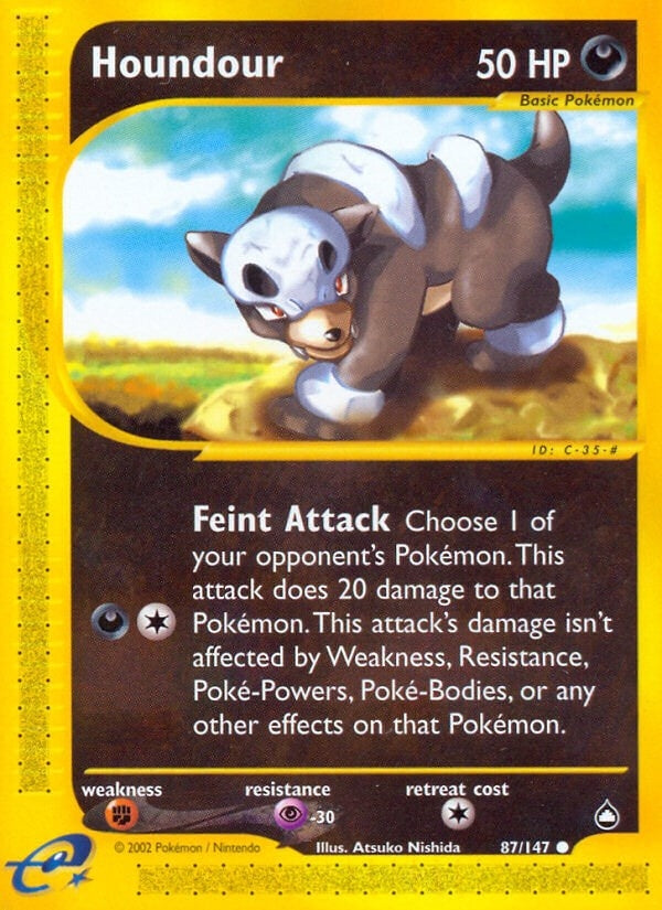 Image for Houndour (87) (087/147) - Pokemon