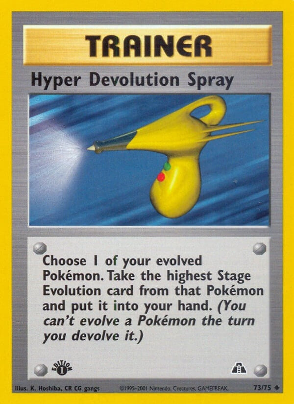Image for Hyper Devolution Spray (73/75) (Neo Discovery) (N2) - Pokemon