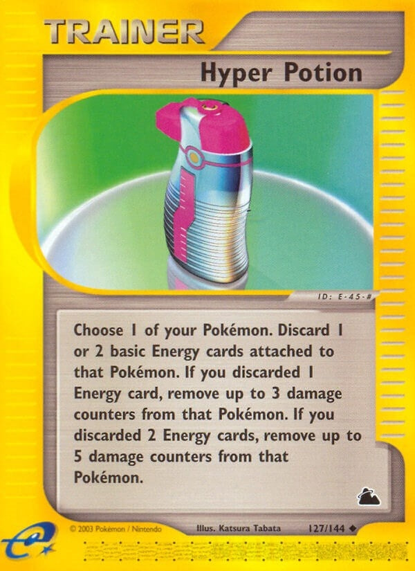 Hyper Potion (127/144) (Skyridge) Pokemon