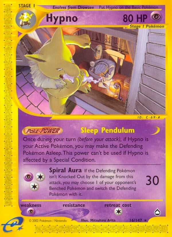 Image for Hypno (016/147) - Pokemon