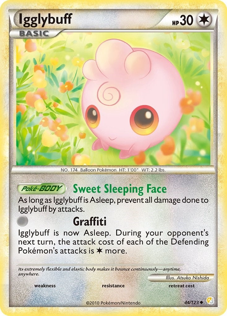 Igglybuff (44/123) (HeartGold SoulSilver) Pokemon