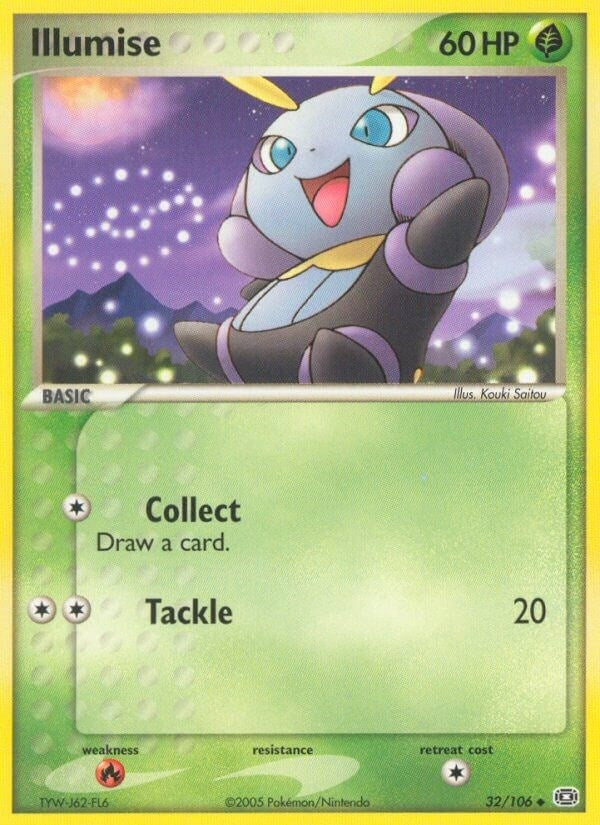 Image for Illumise (32/106) (EX Emerald) (EM) - Pokemon