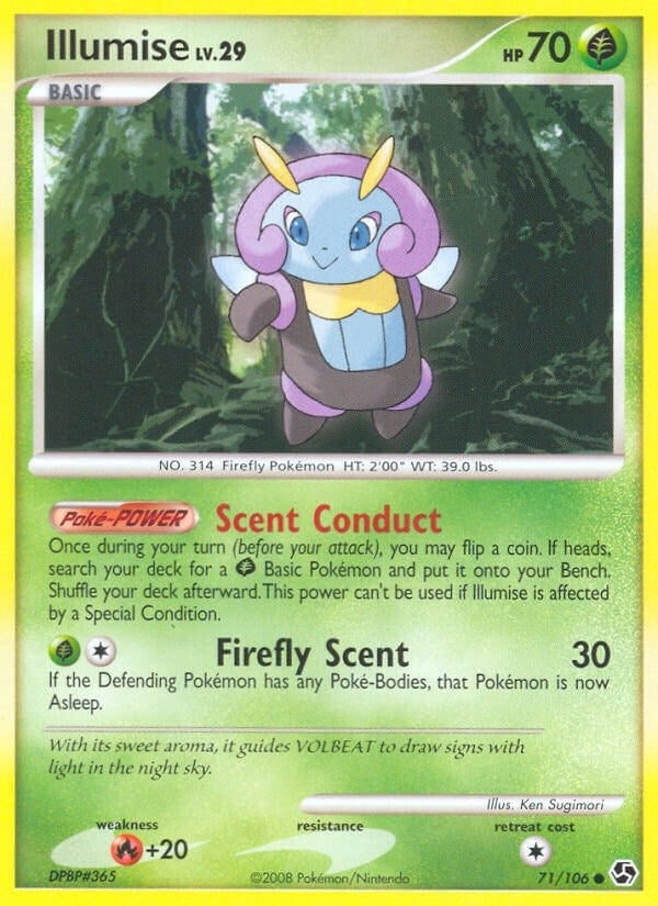 Image for Illumise (71/106) (Great Encounters) - Pokemon