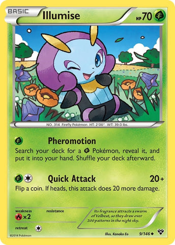 Image for Illumise (9/146) (XY Base Set) - Pokemon