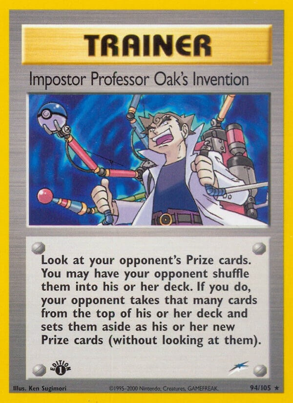 Image for Impostor Professor Oak's Invention (094/105) (Neo Destiny) (N4) - Pokemon