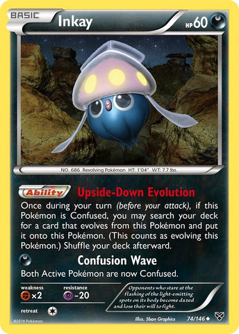 Image for Inkay (74) (74/146) (XY Base Set) - Pokemon
