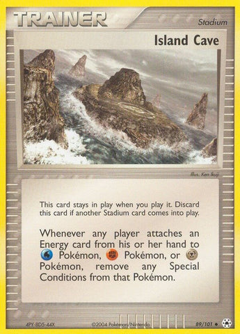 Image for Island Cave (89/101) (Hidden Legends) - Pokemon