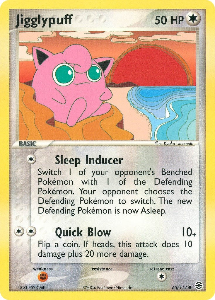 Jigglypuff (65/112) (EX FireRed & LeafGreen) Pokemon