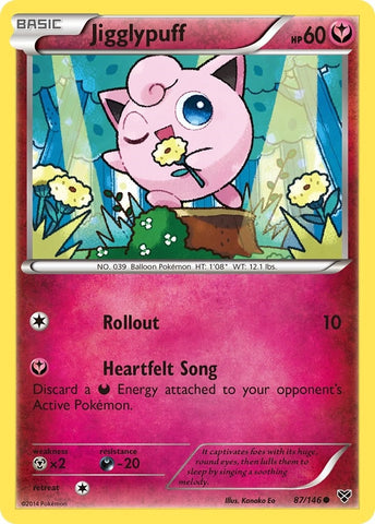 Image for Jigglypuff (87) (87/146) (XY Base Set) - Pokemon