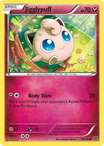 Image for Jigglypuff (88) (88/146) (XY Base Set) - Pokemon