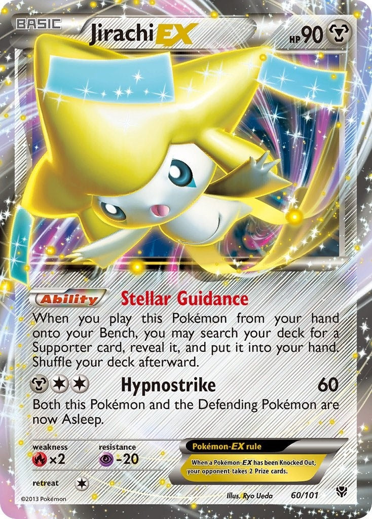 Jirachi EX (60/101) (Plasma Blast) (PLB) Pokemon