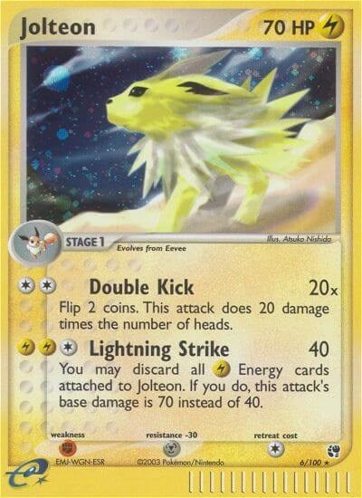 Jolteon (6/100) (Sandstorm) Pokemon