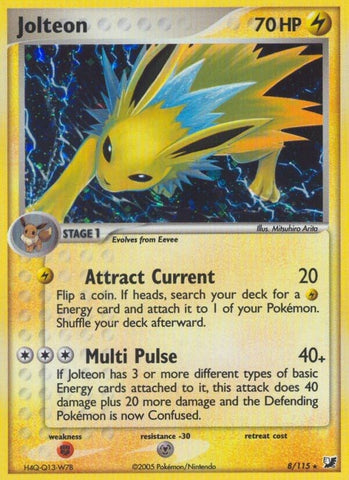 Jolteon (8/115) (Unseen Forces) Pokemon
