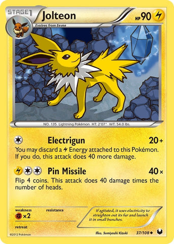 Image for Jolteon (37/108) - Pokemon