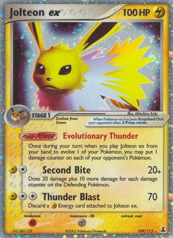 Image for Jolteon ex (109/113) - Pokemon