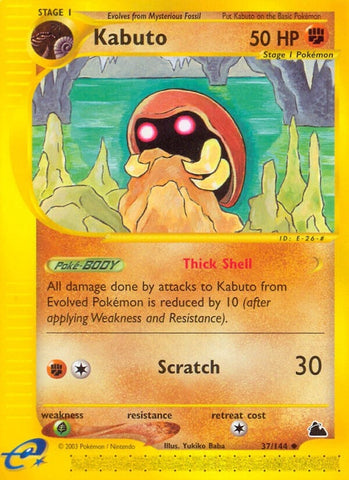 Kabuto (037/144) (Skyridge) (SK) Pokemon