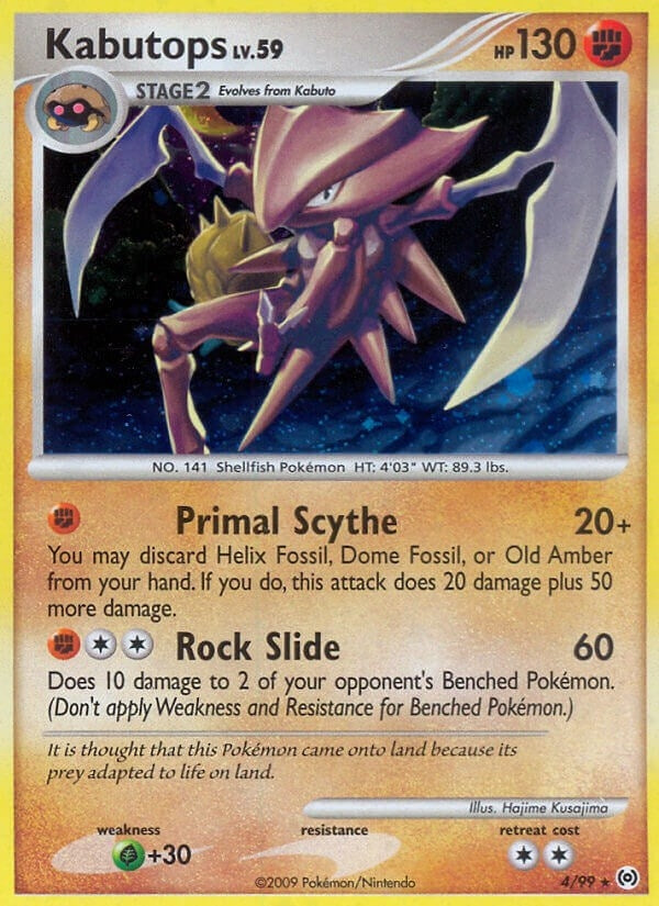 Image for Kabutops (4/99) - Pokemon