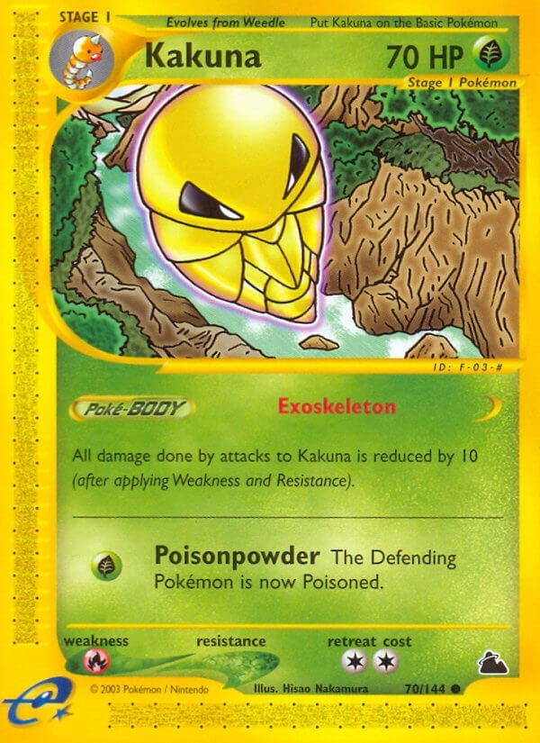 Kakuna (070/144) (Skyridge) Pokemon