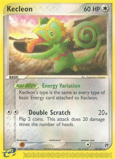 Kecleon (18/100) (EX Sandstorm) Pokemon