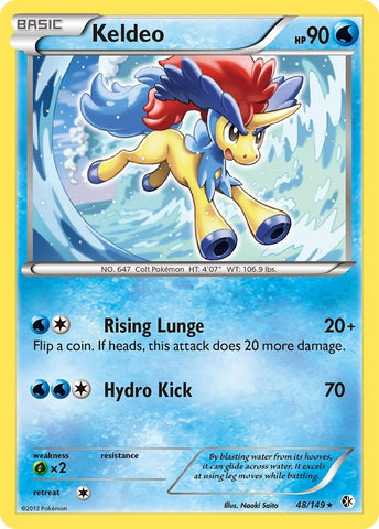 Image for Keldeo (48) (48/149) - Pokemon