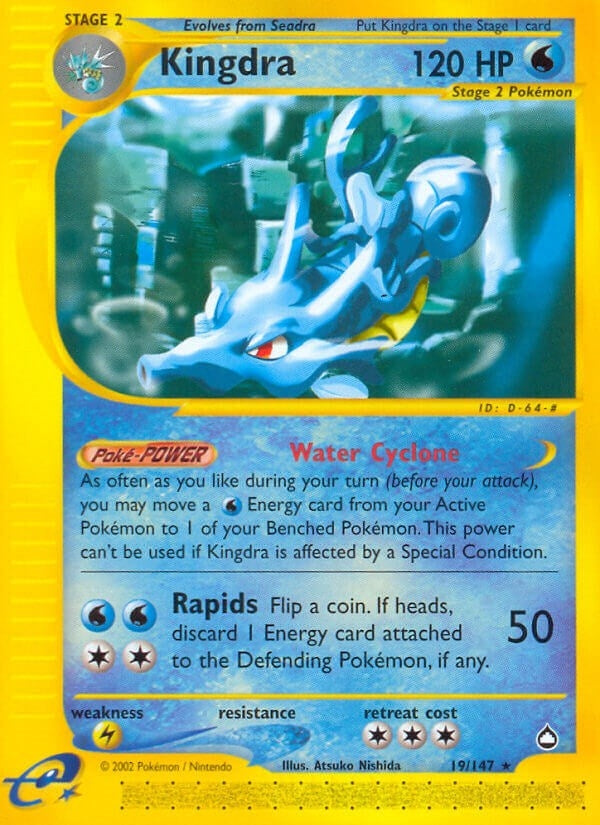 Image for Kingdra (19) (019/147) - Pokemon