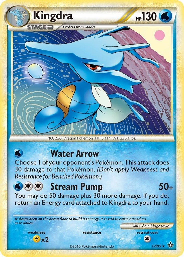 Image for Kingdra (17/95) (Unleashed) (UL) - Pokemon