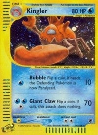 Image for Kingler (15) (015/165) (Expedition) (EX) - Pokemon