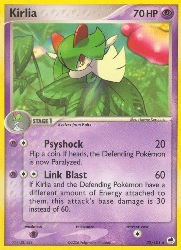Image for Kirlia (32/101) (Dragon Frontiers) - Pokemon