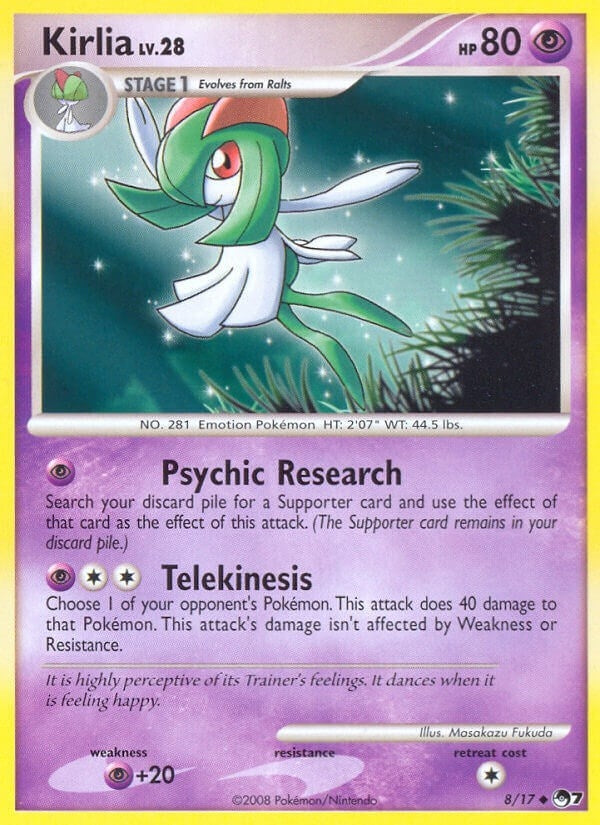 Kirlia (008/017) (POP Series 7) Pokemon