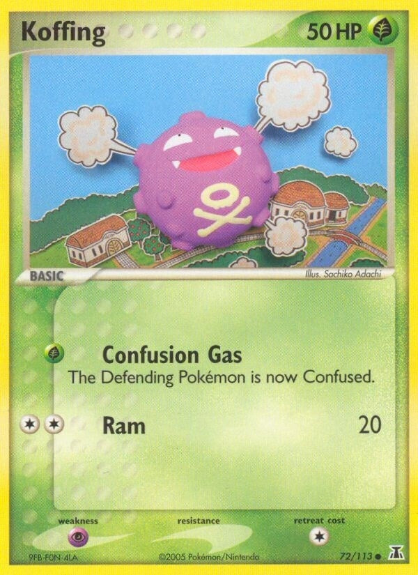 Image for Koffing (72/113) - Pokemon