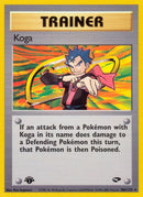 Koga (106) (106/132) (Gym Challenge) Pokemon