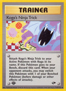 Koga's Ninja Trick (115/132) (Gym Challenge) Pokemon