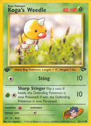 Koga's Weedle (082/132) (Gym Challenge) Pokemon