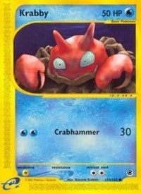Krabby (115/165) (Expedition) (EX) Pokemon