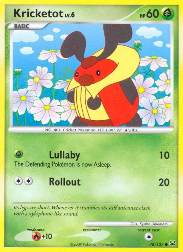Image for Kricketot (78/127) (Platinum) - Pokemon