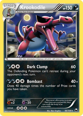 Image for Krookodile (66/108) - Pokemon