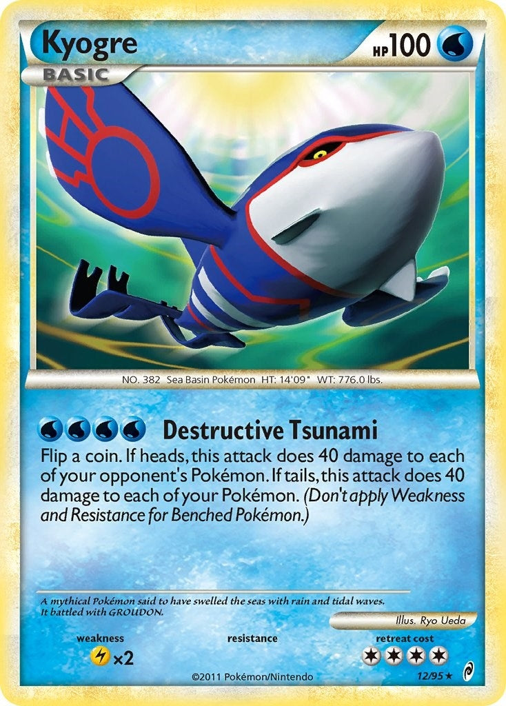 Image for Kyogre (12/95) - Pokemon