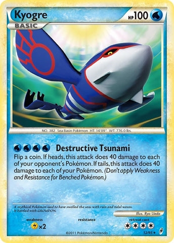 Image for Kyogre (12/95) - Pokemon