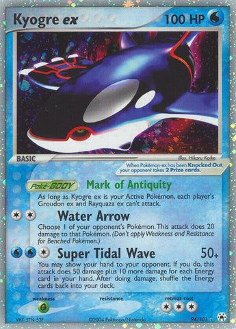 Kyogre ex (94/101) (Hidden Legends) Pokemon