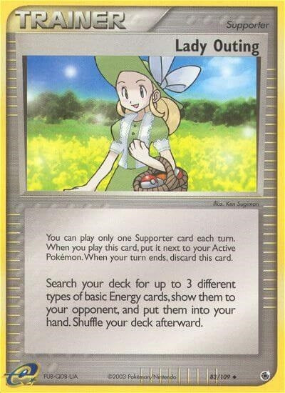 Lady Outing (83/109) (Ruby and Sapphire) (RS) Pokemon