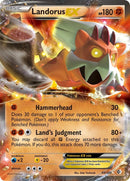 Landorus EX (89/149) (Boundaries Crossed) Pokemon