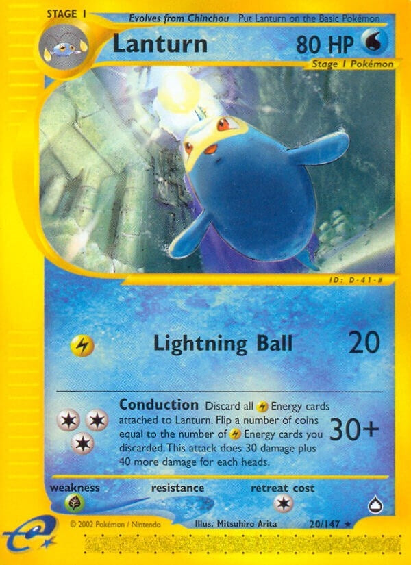 Image for Lanturn (20) (020/147) - Pokemon