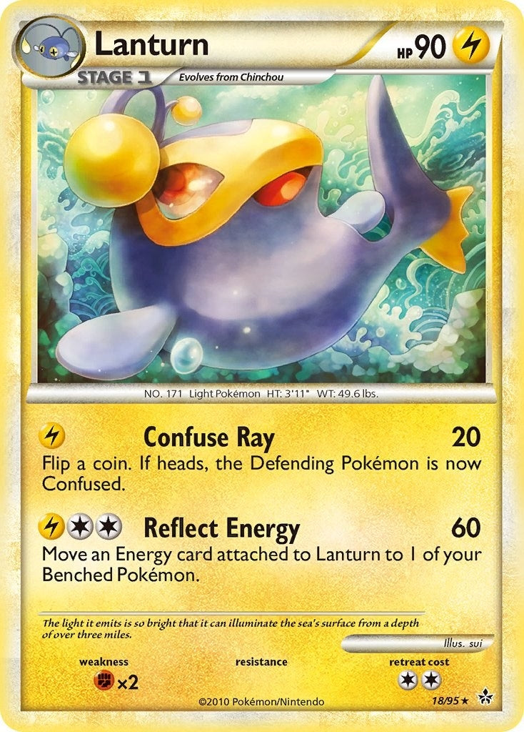 Image for Lanturn (18/95) (Unleashed) (UL) - Pokemon